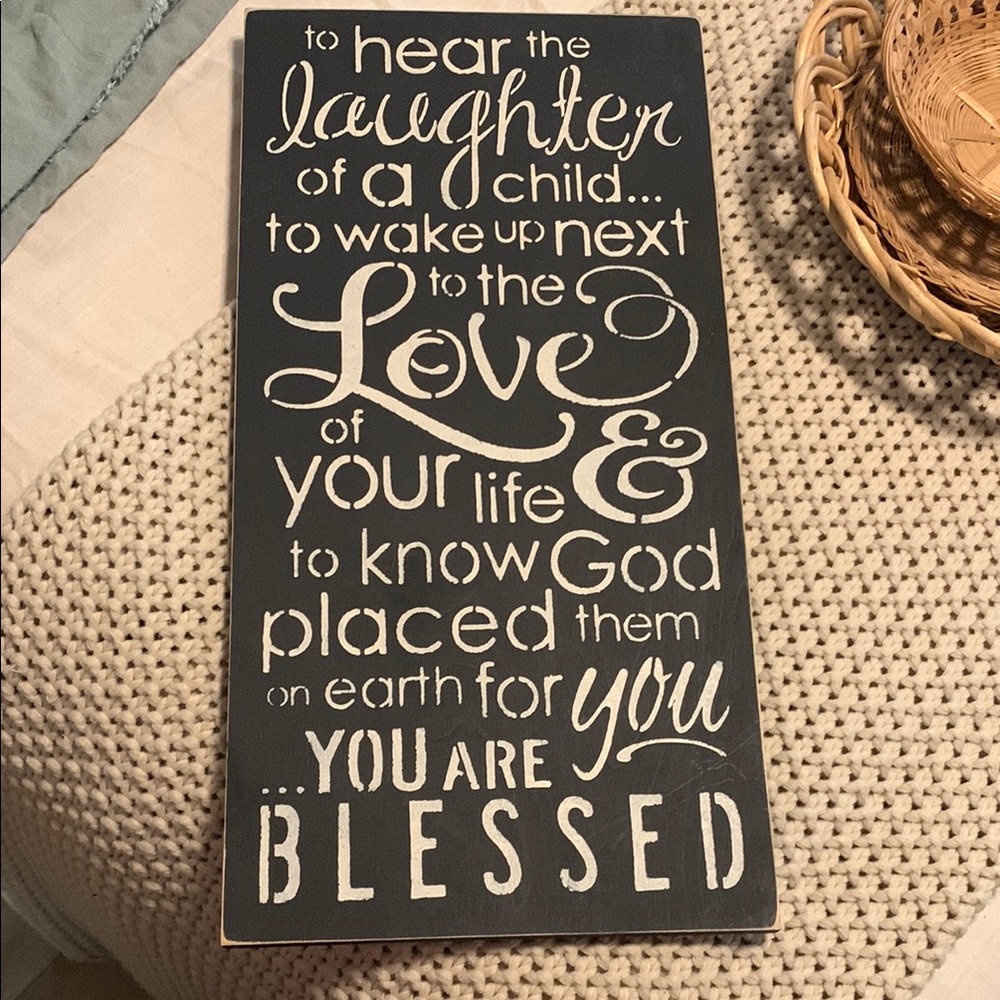 Wall sign